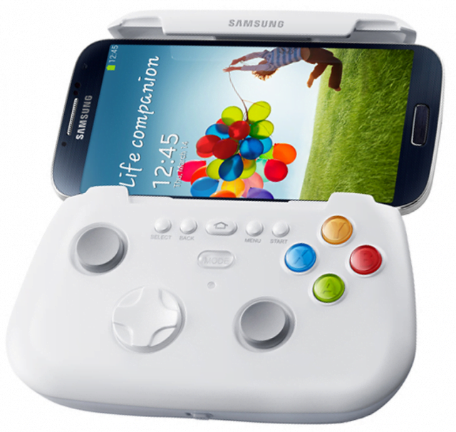 protótipo de gamepad para o Galaxy S4