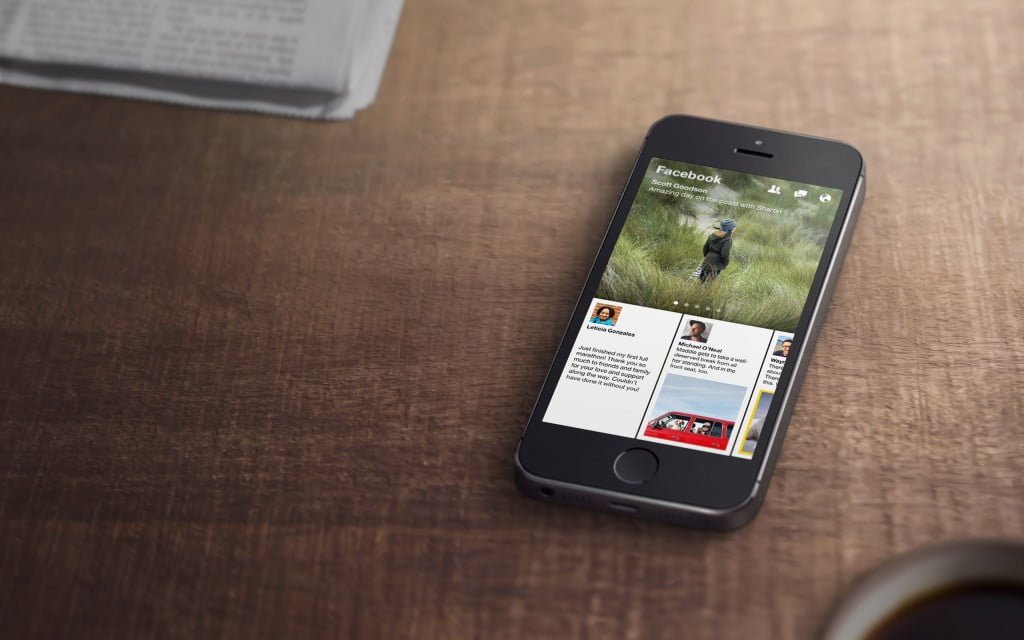 Imagen do facebook paper