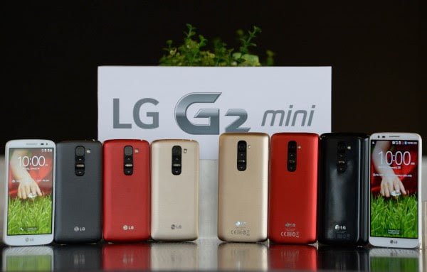 LG G2 mini e suas cores