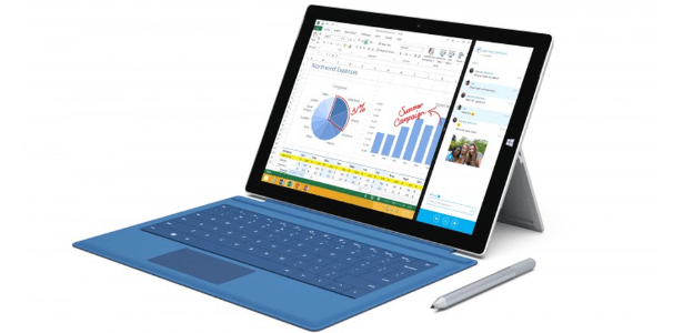 Surface Pro 3 tem tela de 12 polegadas. A versão topo de linha conta com processador Intel Core i7