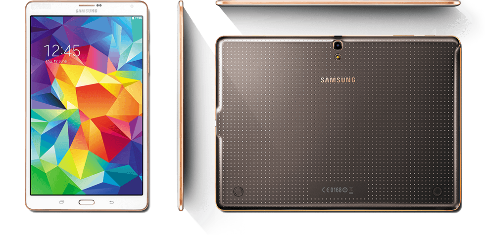 Galaxy Tab S lindo visual