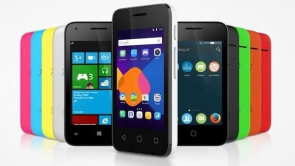 Alcatel Pixi 3 permite ao usuário instalar Android, Windows ou Firefox OS