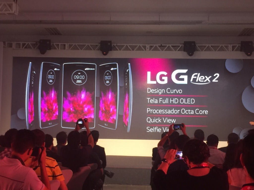 Apresentação do novo LG G Flex 2 e G Watch R