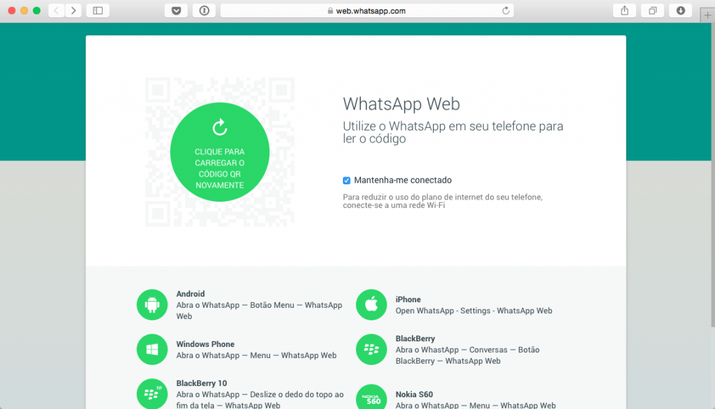 Como usar o WhatsApp Web no iPhone » Inteligência Móvel