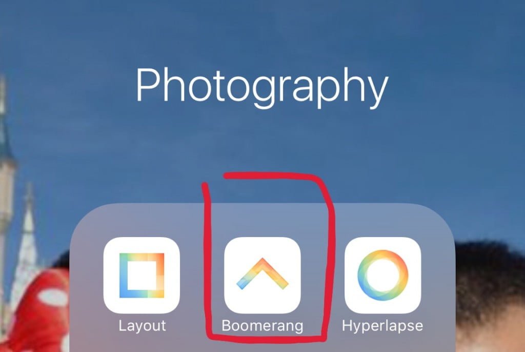 Boomerang um aplicativo para criar GIFs para redes sociais