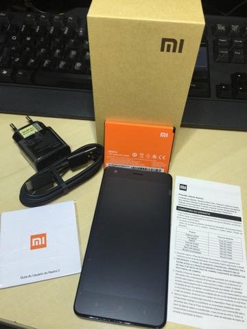 Esse é o kit que vem com seu Redmi 2 Pro