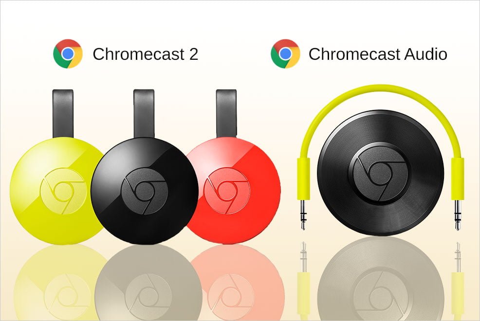 Novo Chromecast (ou Chromecast 2) e Chromecast áudio