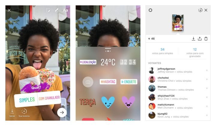 Enquetes Interativas no Instagram
