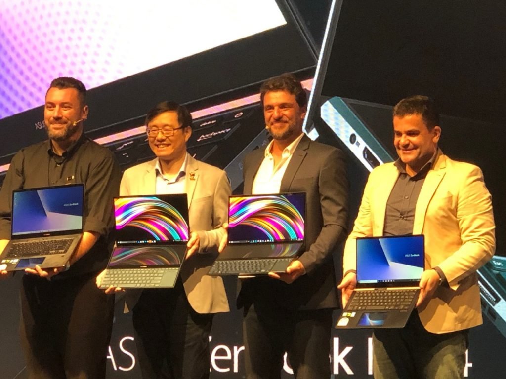 Toda a linha de Zenbooks que estará presente no Brasil