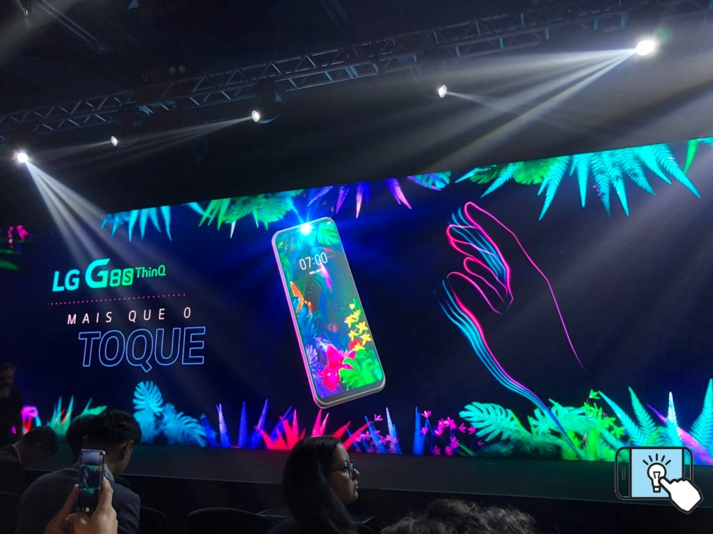 LG G8S THINQ com Hand ID
