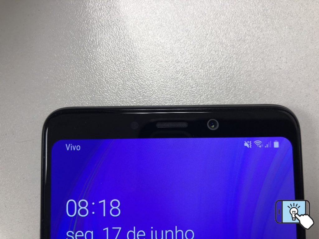 Samsung Galaxy A9 câmera selfie