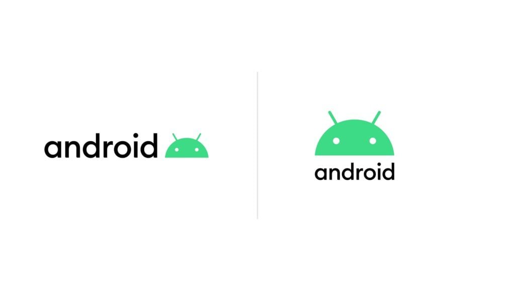 Android 10 nova logo