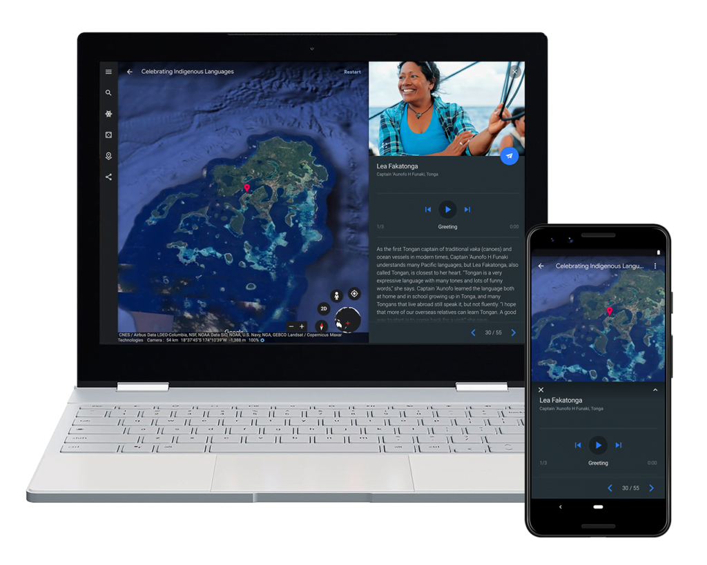 Google Earth lança projeto que celebra línguas indígenas