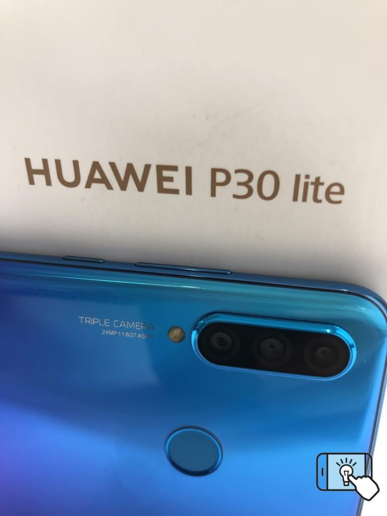 Huawei P30 lite possui um leitor digital rápido