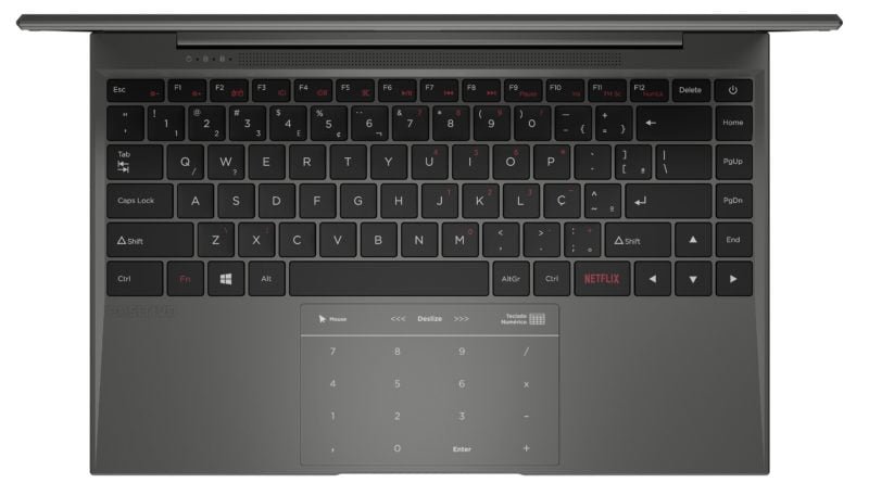 Positivo Motion C e Positivo Motion Q têm teclas de acesso rápido e touchpad com função numérica