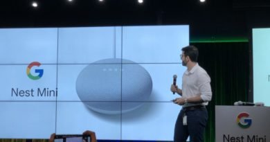 Vinicius Dib apresentando a Google Next mini