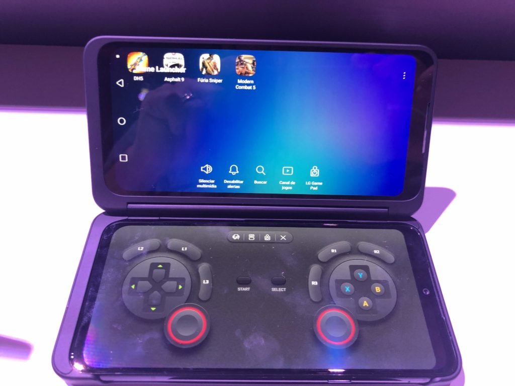 O LG G8X ThinQ oferece um ambiente gamer personalizavél