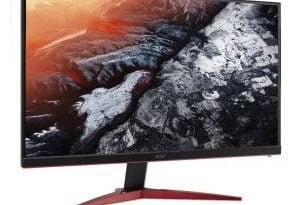 KG241Q-S tem taxa de atualização de 165Hz e tecnologia que ajuda a eliminar distorções de imagem