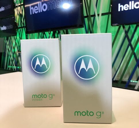 Lançamento Motorola G8