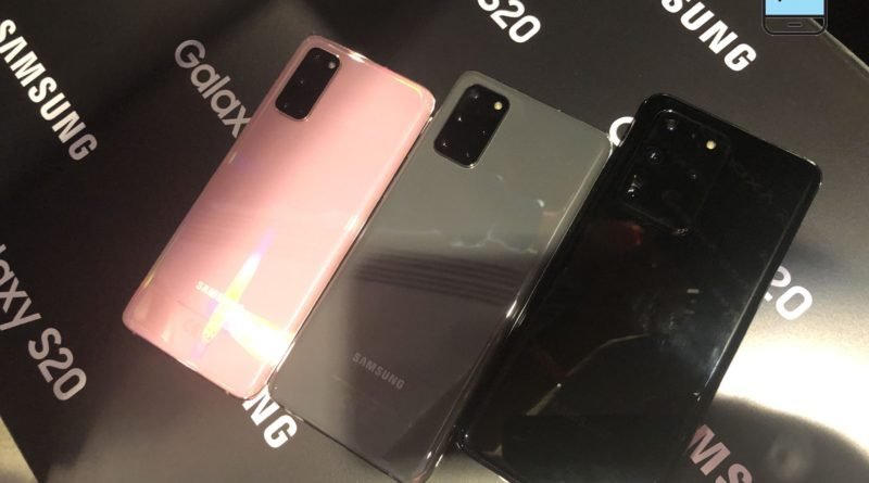 Galaxy S20, Galaxy S20+ e Galaxy S20 Ultra