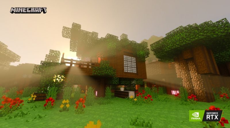 Minecraft com NVIDIA RTX
