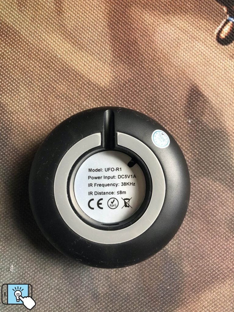 Parte de baixo do UFO-R1