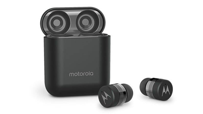 Fone de ouvido Verve Buds, da Motorola.