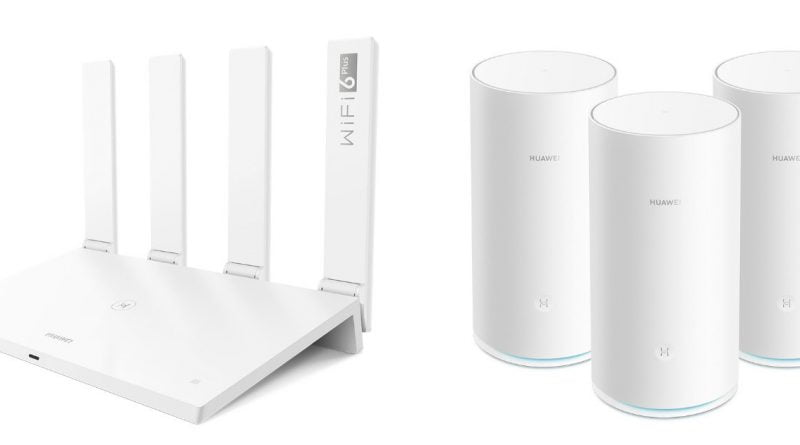 Huawei roteadores Wi-Fi 6 e Mesh