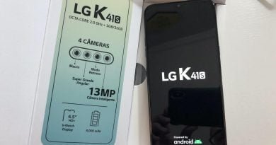 Caixa do LG k41s