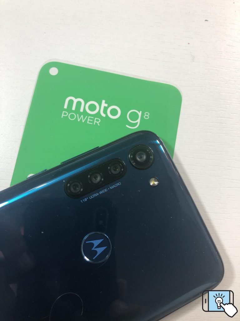 Detalhes das câmeras do Moto G8 Power