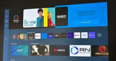 Sistema TizenOS o mesmo presente nas smart TVs da Samsung
