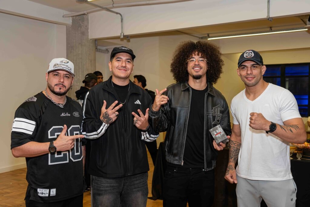 Caio Victor, Rene Ramirez, L7NNON e Lucas Mineiro