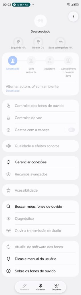 software Galaxy Wearable oferece uma gama de personalizações