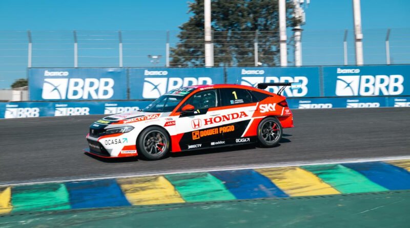 Os argentinos Leonel Pernía e Julián Santero ficaram com o segundo melhor tempo (Luis França/ Grupo Veloci)