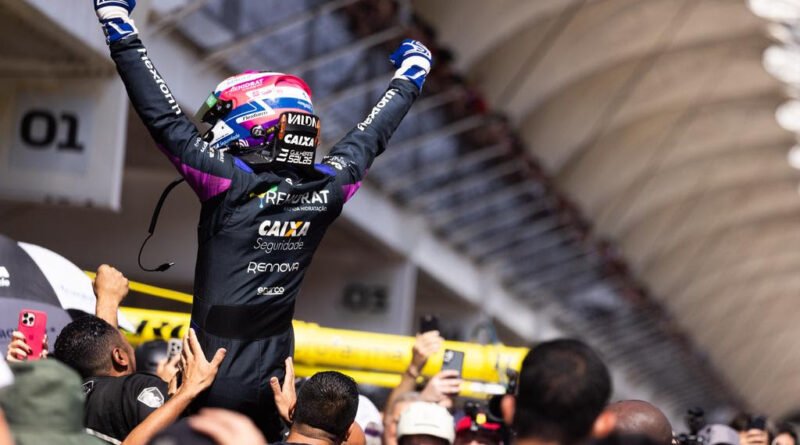 Salas vence a sétima da carreira na categoria (Rafael Gagliano/ Grupo Veloci)