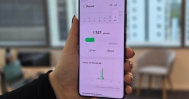 Um smartphone Galaxy pode contar os seus passos, mesmo sem um dispositivo vestível