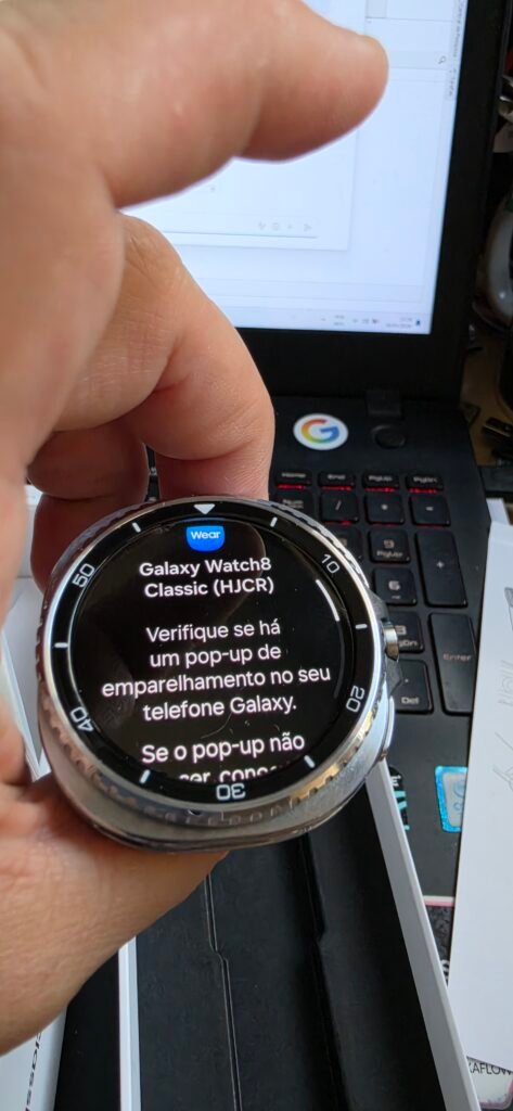 Pagamento também está presente no Watch 8 Classic