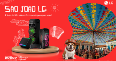 Caixas acústicas LG xboom RNC9 e RNC7 levam potência sonora e animação para os paredões juninos