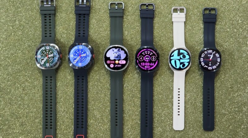 (Da esquerda para a direita) Galaxy Watch Ultra2 e Galaxy Watch9