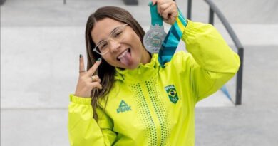 Pâmela Rosa, multicampeã no skate, dará a bandeirada quadriculada (Reprodução)