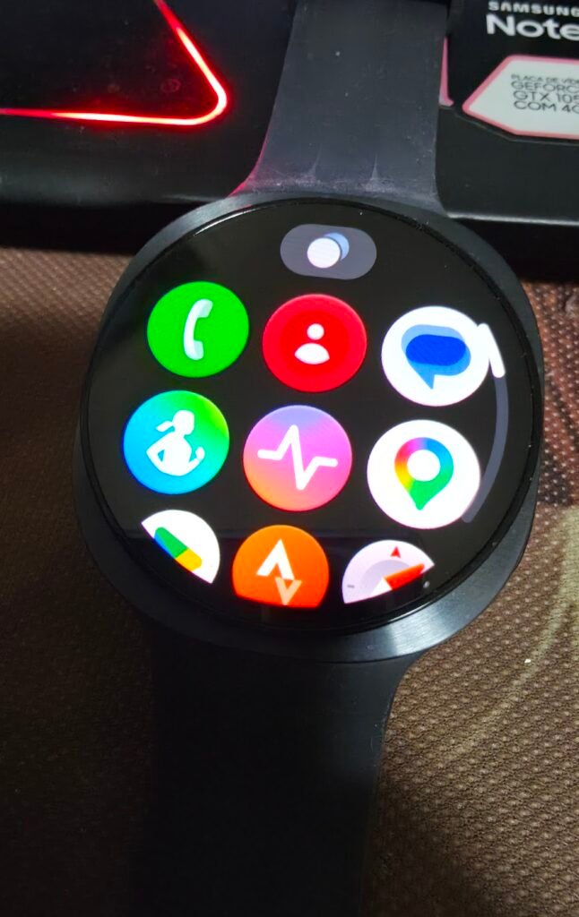 Tela de apps do Watch 9