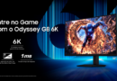 Samsung amplia portfólio gamer com monitores Odyssey G8 6K e Odyssey OLED G8