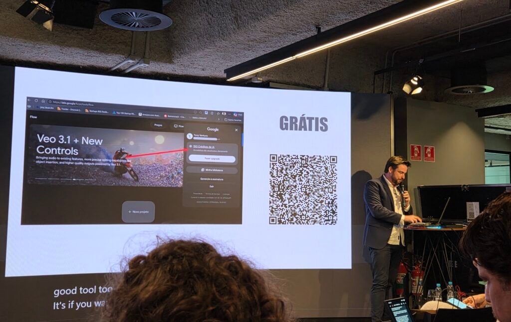 Tony Ventura falando de produtividade