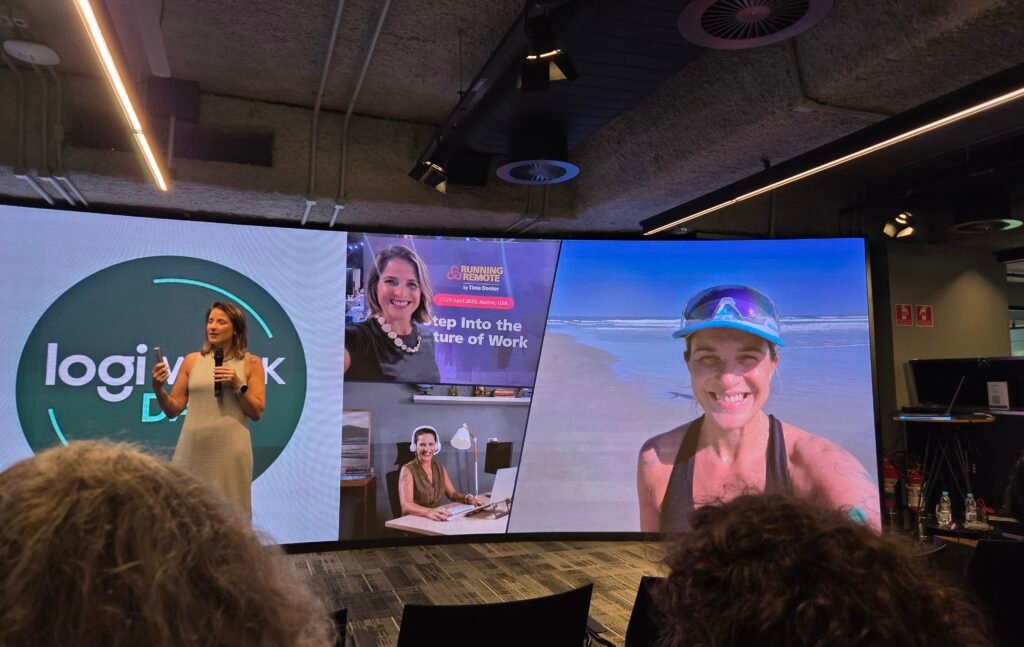 Sylvia Hartman falando de que o mundo está mais remoto