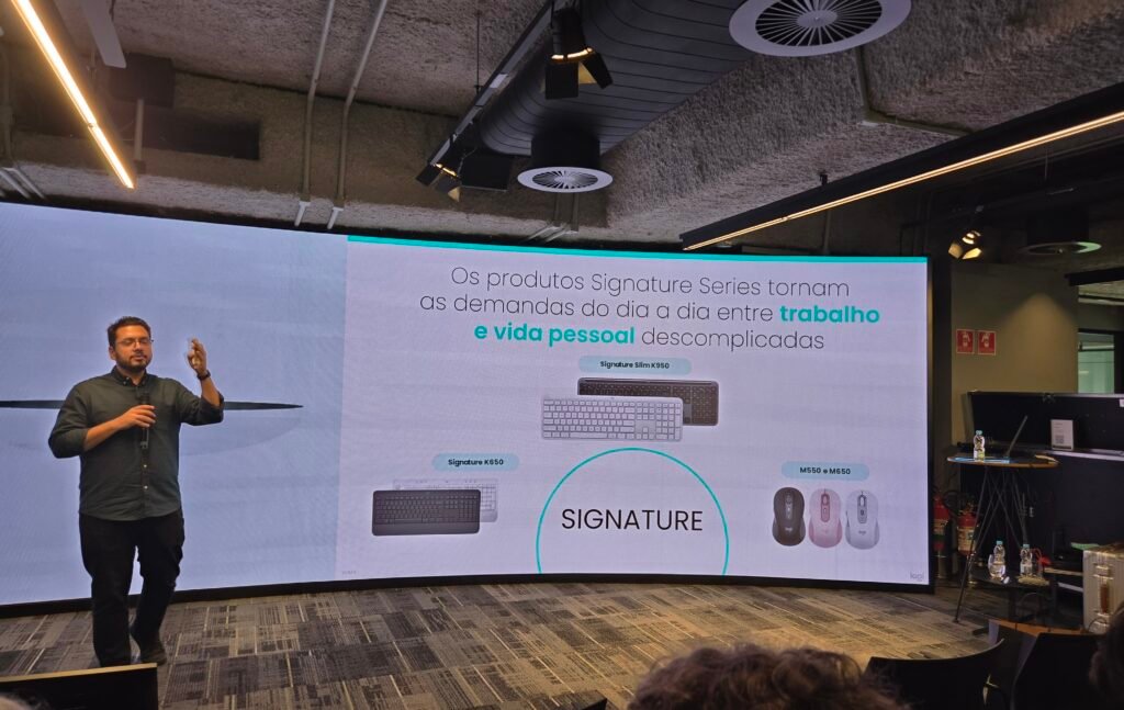 Allan Sabatini, gerente da categoria Personal Workspace da Logitech