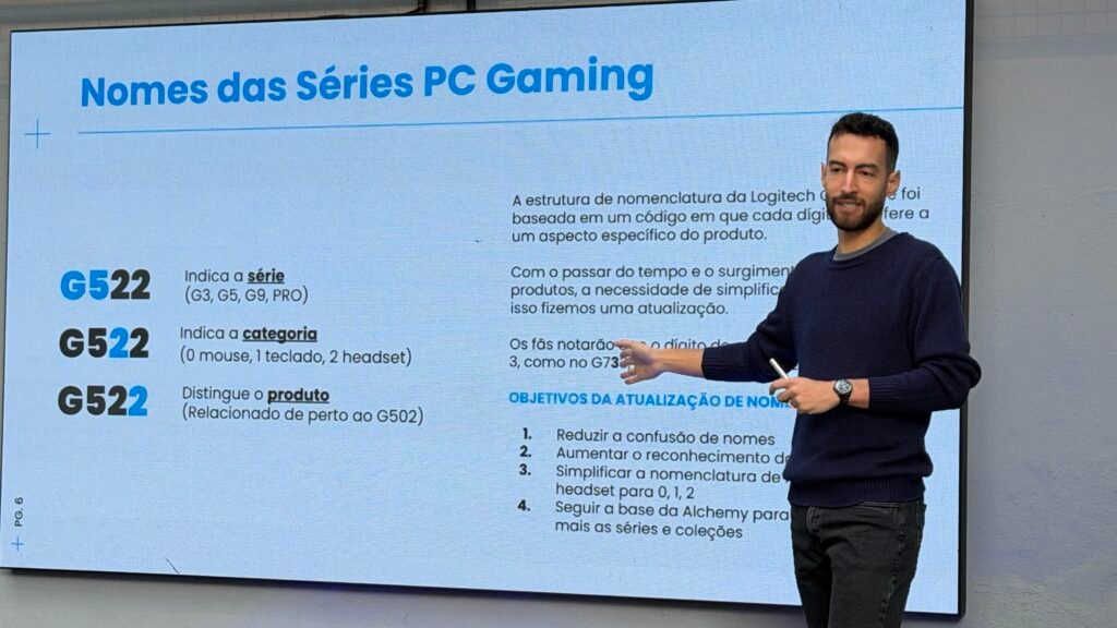 Leandro Rocha, Gerente de Categoria de Gaming da Logitech G